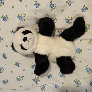 Ty Panda Stuffed Animal - Black and White
